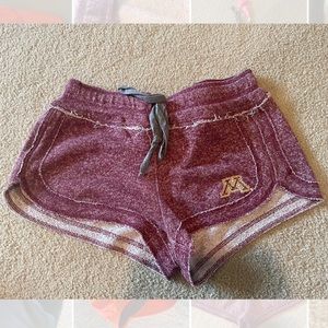 University of Minnesota small athletic shorts